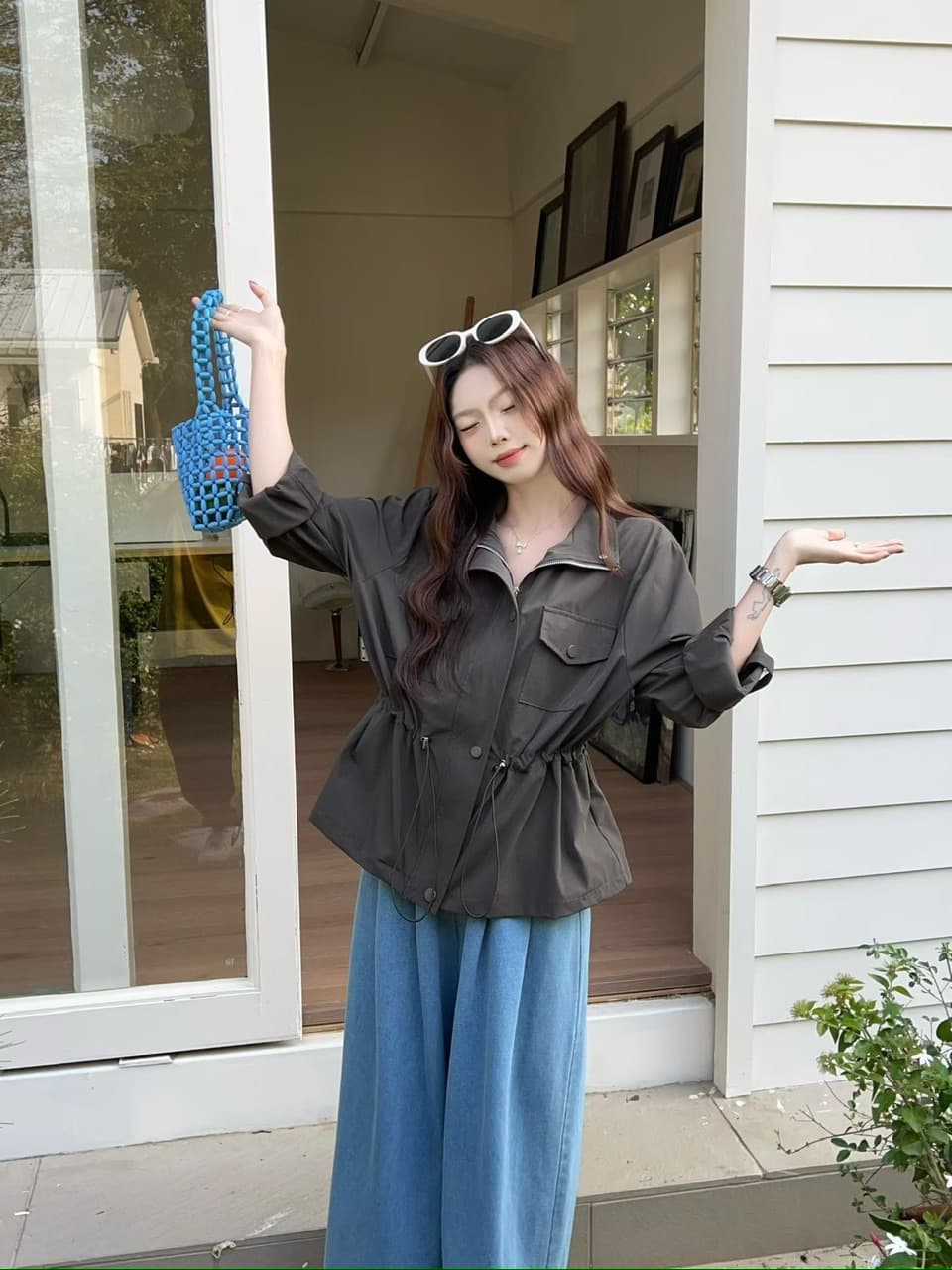 한국 스타일 재킷 상세 이미지 5