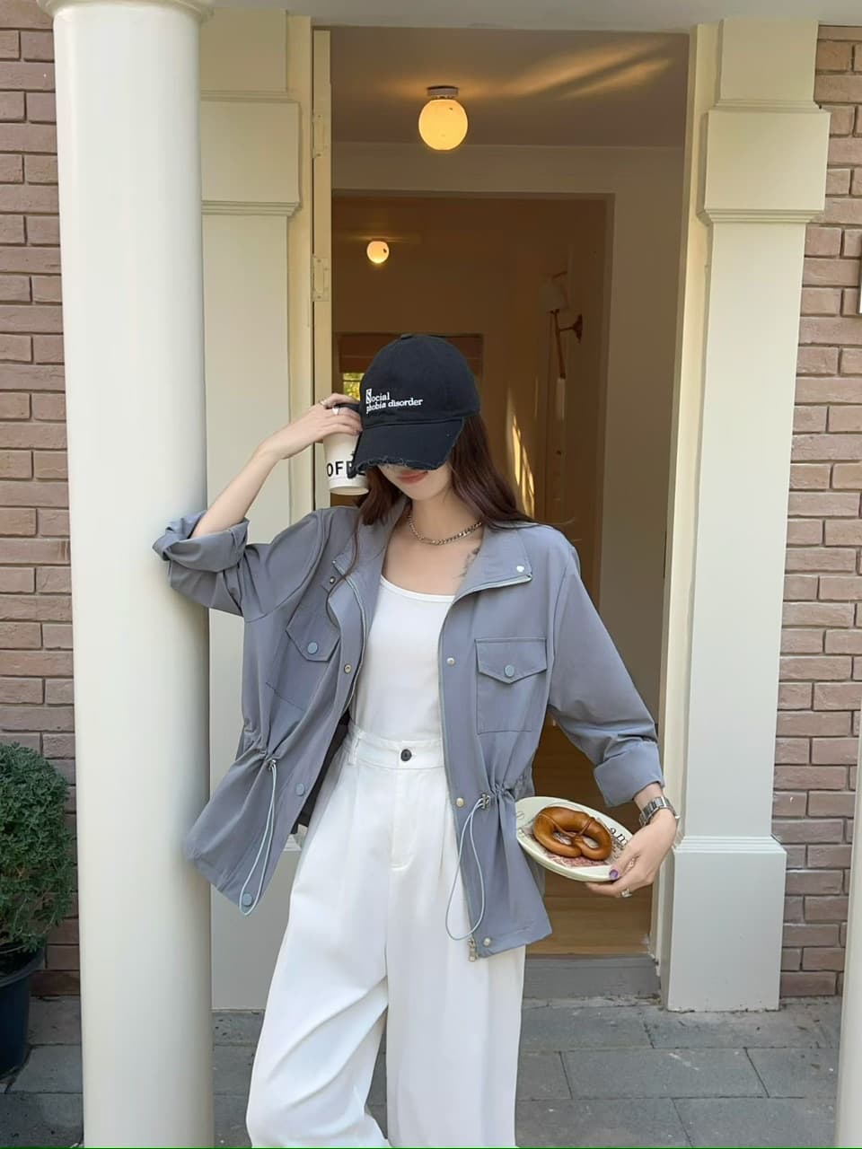 한국 스타일 재킷 상세 이미지 6