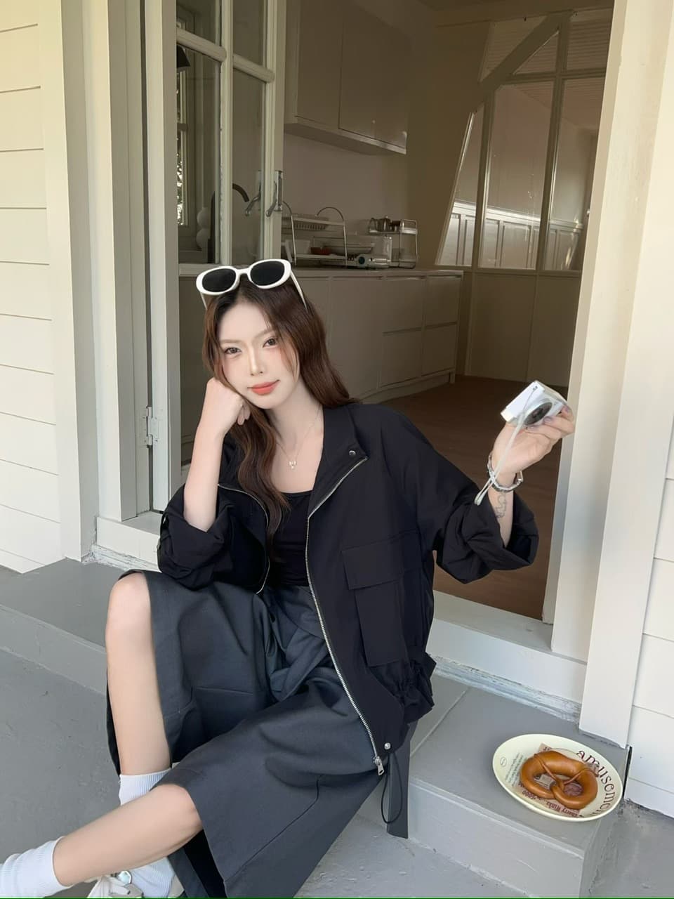 한국 스타일 재킷 상세 이미지 4