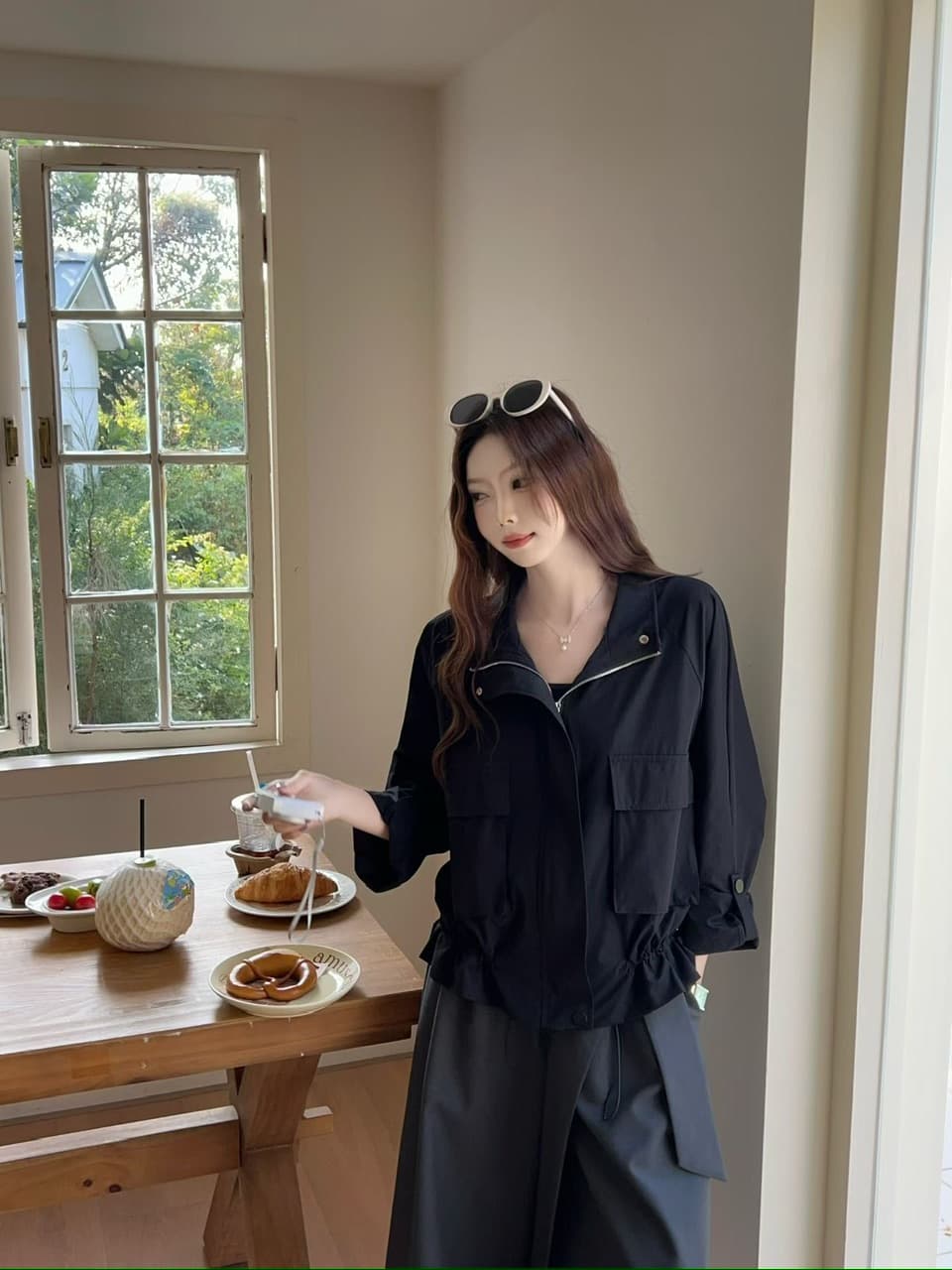 한국 스타일 재킷 상세 이미지 5