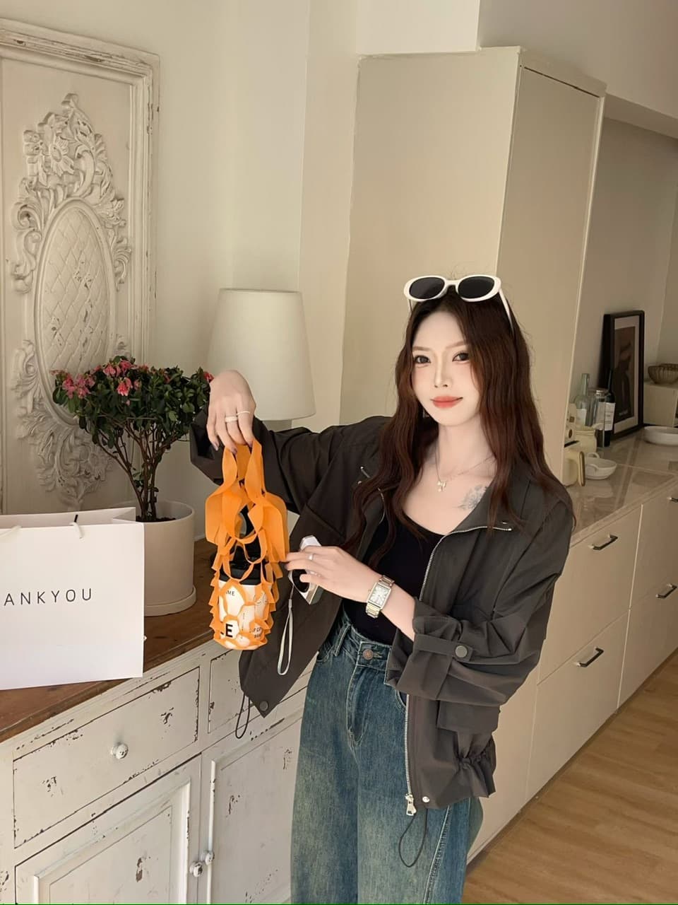 한국 스타일 재킷 상세 이미지 6