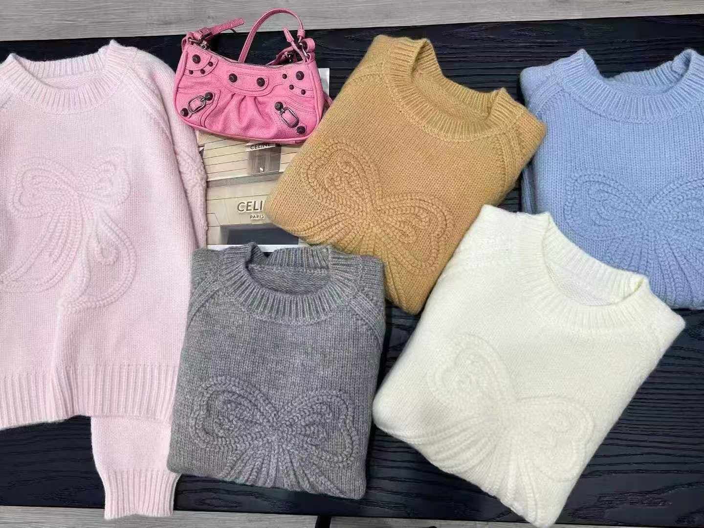 한국 스타일 스웨터 상세 이미지 4