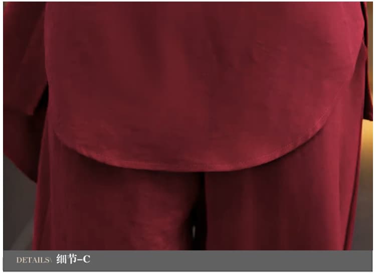 실사 2026 여름 새로운 패션 미니멀리즘 표지 고기 슬림해 보이는 우아한 지방 mm 세트 루즈핏 반팔 세트 상세 이미지 21