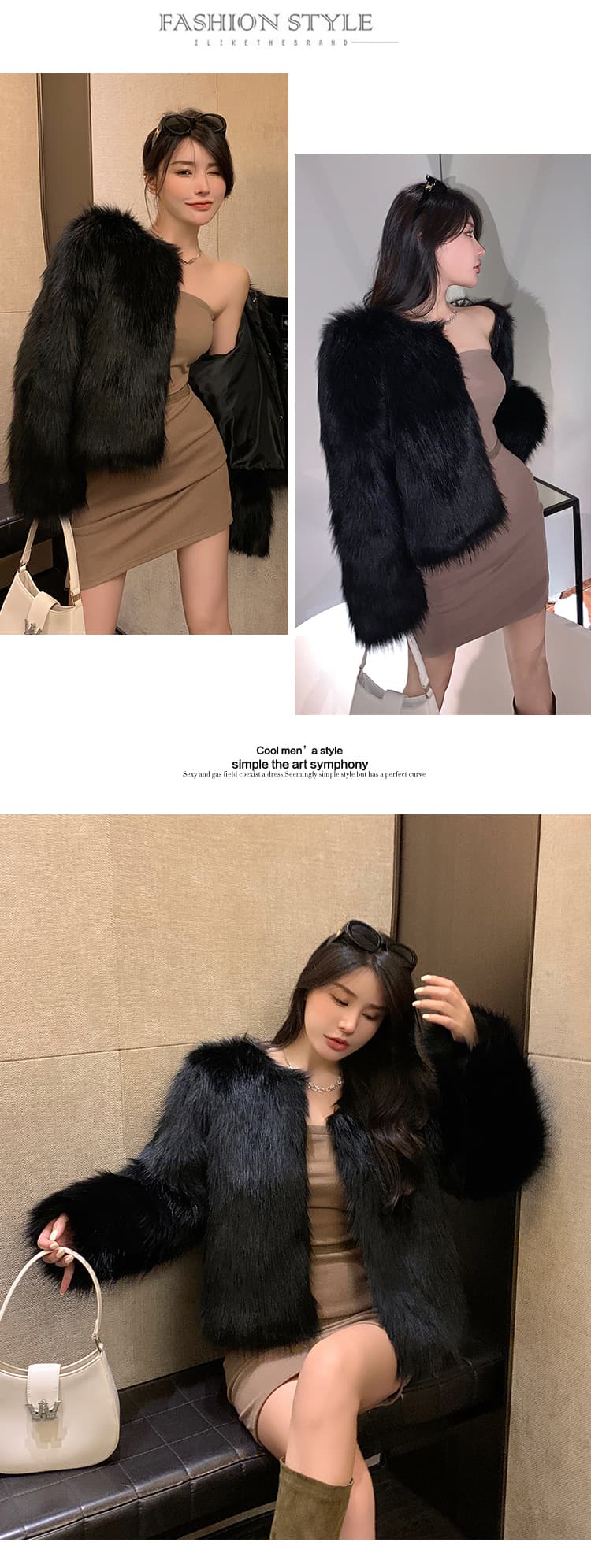 실사 가을 겨울 새로운 한국 스타일 모방 여우털 모피 쇼트 스타일 재킷 여성 모피 코트 패션 몸매 가꾸기 슬림해 보이는 상세 이미지 16