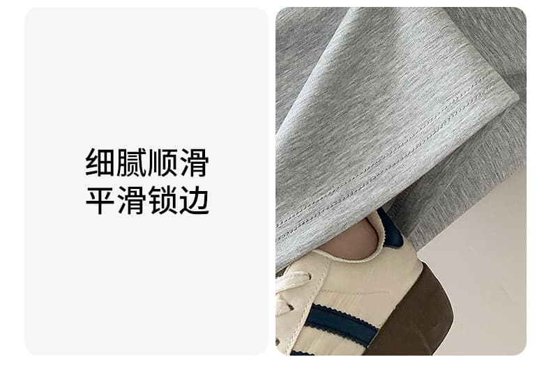 실사 품질 m-3xl 펌프 로프 도루 센스 임산부 스트레이트 팬츠 봄 가을 새로운 임산부 넓은 다리 길이 바지 상세 이미지 13