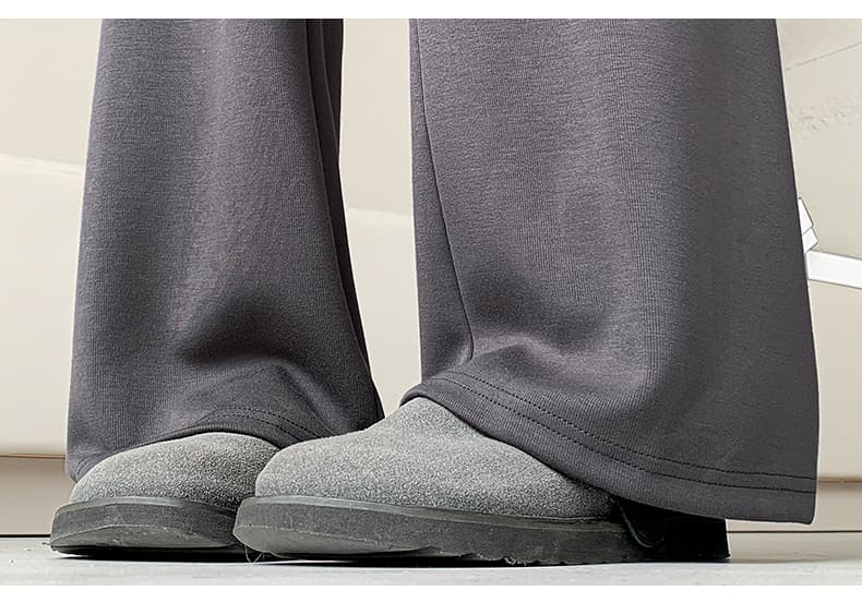 실사 품질 m-3xl 펌프 로프 도루 센스 임산부 스트레이트 팬츠 봄 가을 새로운 임산부 넓은 다리 길이 바지 상세 이미지 38