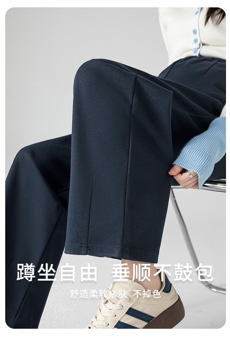 실사 품질 m-3xl 봄과 가을 작은 키 임산부 9부 바지 펌프 로프 캐주얼 외출용 스트레이트 없음 복부 지지 상세 이미지 6