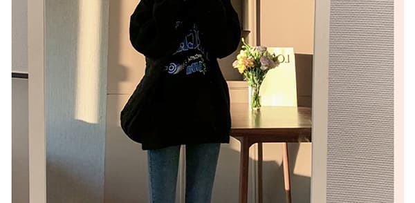 신축성 봄 가을 복부 지지 섹션 임산부 마이크로 나팔 데님 긴 바지 몸매 가꾸기 슬림해 보이는 4 가지 색상 선택 사항 클래식 다용도 상세 이미지 39