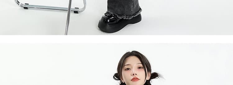 높은 탄력성 임산부 복부 지지 섹션 거친 가장자리 마이크로 나팔 바지 봄 가을 임산부 데님 긴 바지 몸매 가꾸기 슬림해 보이는 클래식 다용도 상세 이미지 10