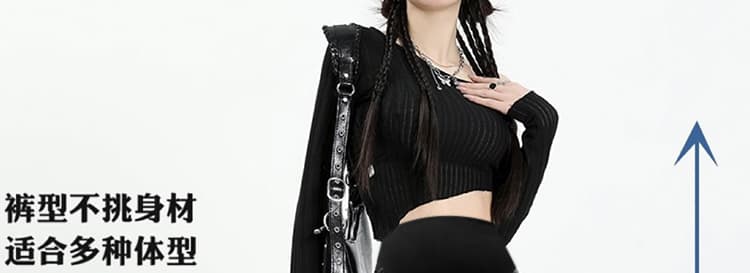 높은 탄력성 임산부 복부 지지 섹션 거친 가장자리 마이크로 나팔 바지 봄 가을 임산부 데님 긴 바지 몸매 가꾸기 슬림해 보이는 클래식 다용도 상세 이미지 11