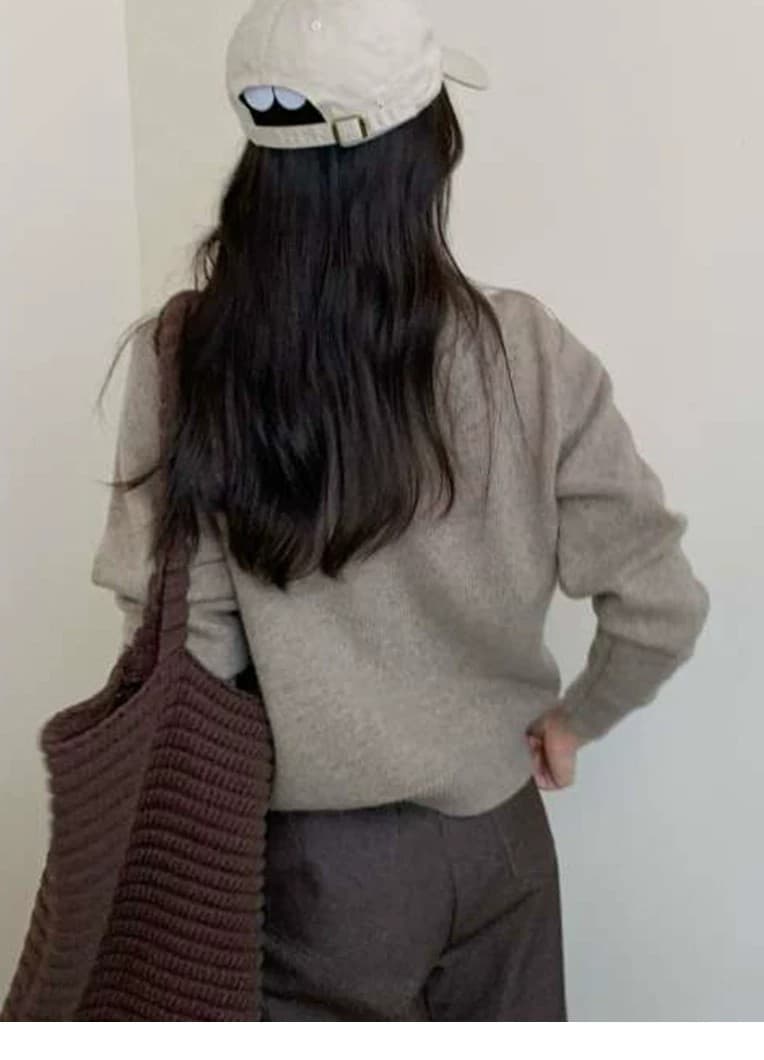 2026 새로운 폴로 칼라 샤 징 버클 품격 니트 오픈 가디건 여성 가을 겨울 슈퍼 잘 생긴 ~ 중 부드러운 찹쌀 스웨터 코트 맨위 상세 이미지 19