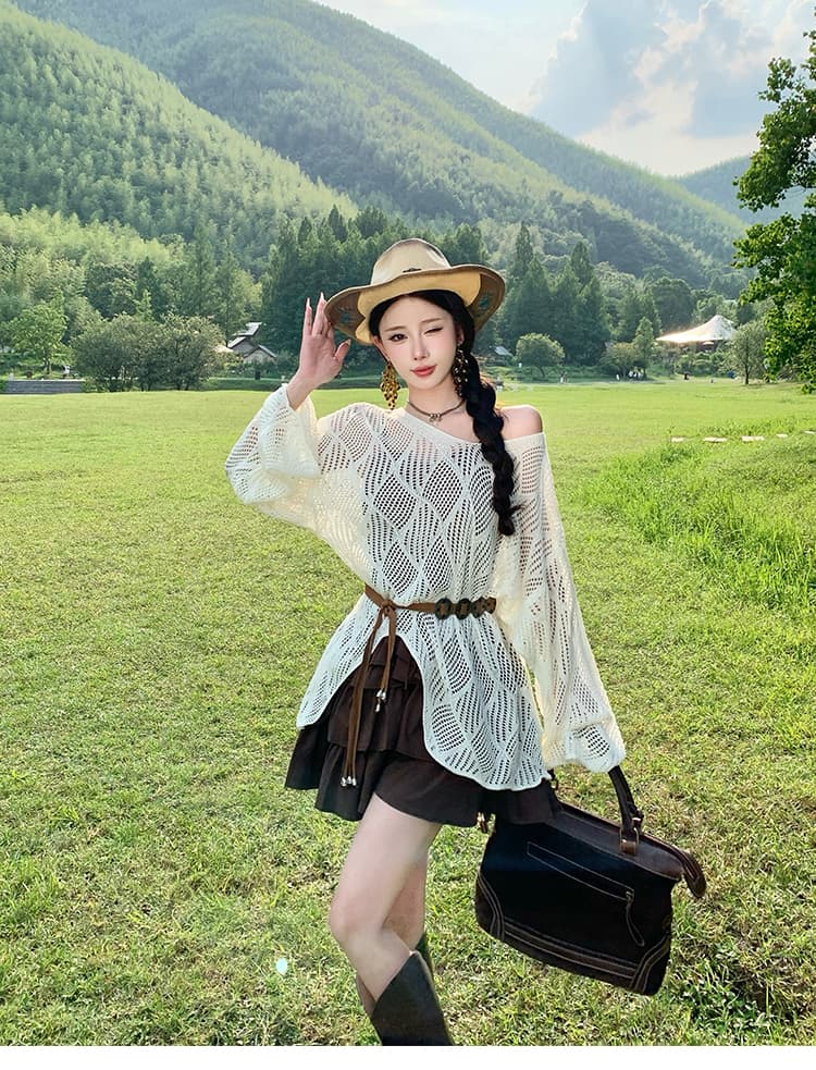 신강 북서쪽 여행 착용 가져 가라. 보헤미안 바람 드레스 여름 불모지 바람 특별 아름다운 꼬집기 허리 작은 치마 상세 이미지 1