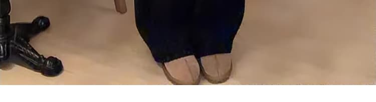 임산부 가을 겨울 의류 8 분 바지 바지 레트로 도트 무늬 넓은 다리 여성 슬림해 보이는 캐주얼 할머니 바지 9 분 바지 임산부 바지 상세 이미지 43