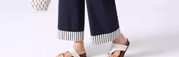 여름 임산부 바지 얼음 실크 루즈핏 패션 캐주얼 와이드 레그 팬츠 스트레이트 팬츠 9부 바지 임산부 루즈핏 바지 상세 이미지 30