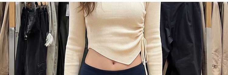 가을 의상 임산부 느긋한 도트 무늬 부츠컷 굴곡 바지 임산부 바지 하이웨이스트 슬림해 보이는 캐주얼 스트레이트 바닥 청소 바지 가을 상세 이미지 47