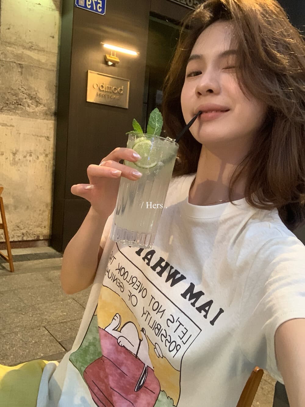 여름 켜기 새로운 미니멀리즘 일상 캐주얼 재미있는 스누피 강아지 반팔 티셔츠 상세 이미지 1