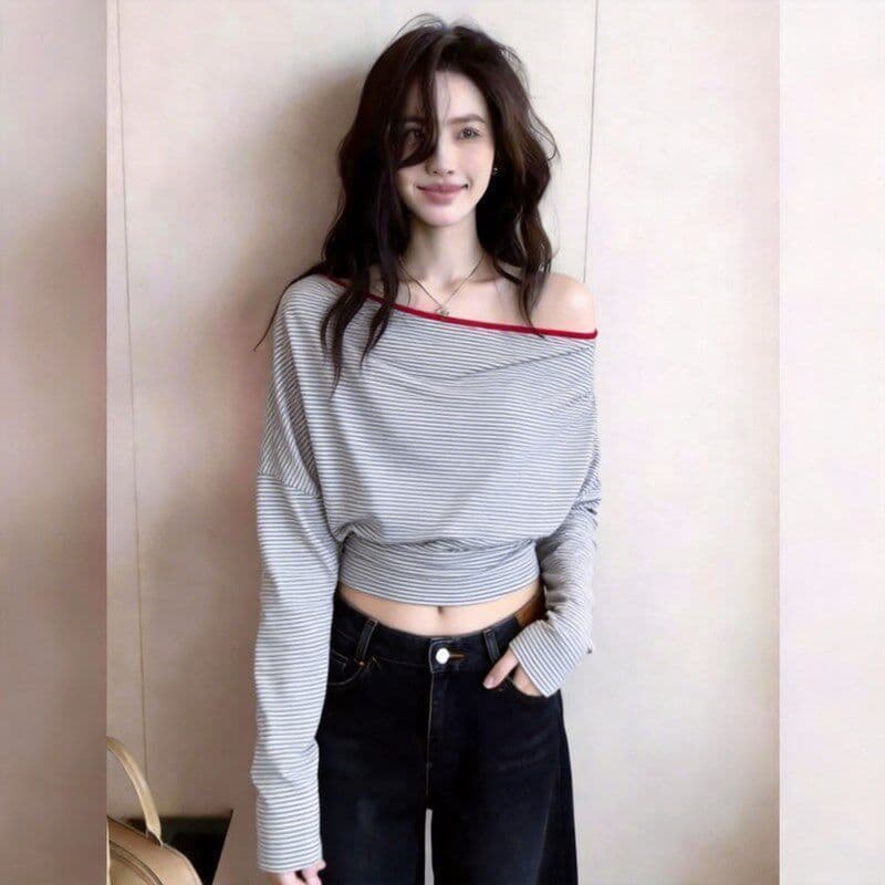 봄 새로운 프랑스식 디자인 센스 작은 대중 패션 품격 여성 의류 상세 이미지 1