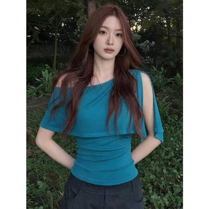 1 1 와 사고 방식 260g+ 원본 솜씨 고급 센스 품격 티셔츠 몸매 가꾸기 슬림해 보이는 디자인 센스 맨위 상세 이미지 1