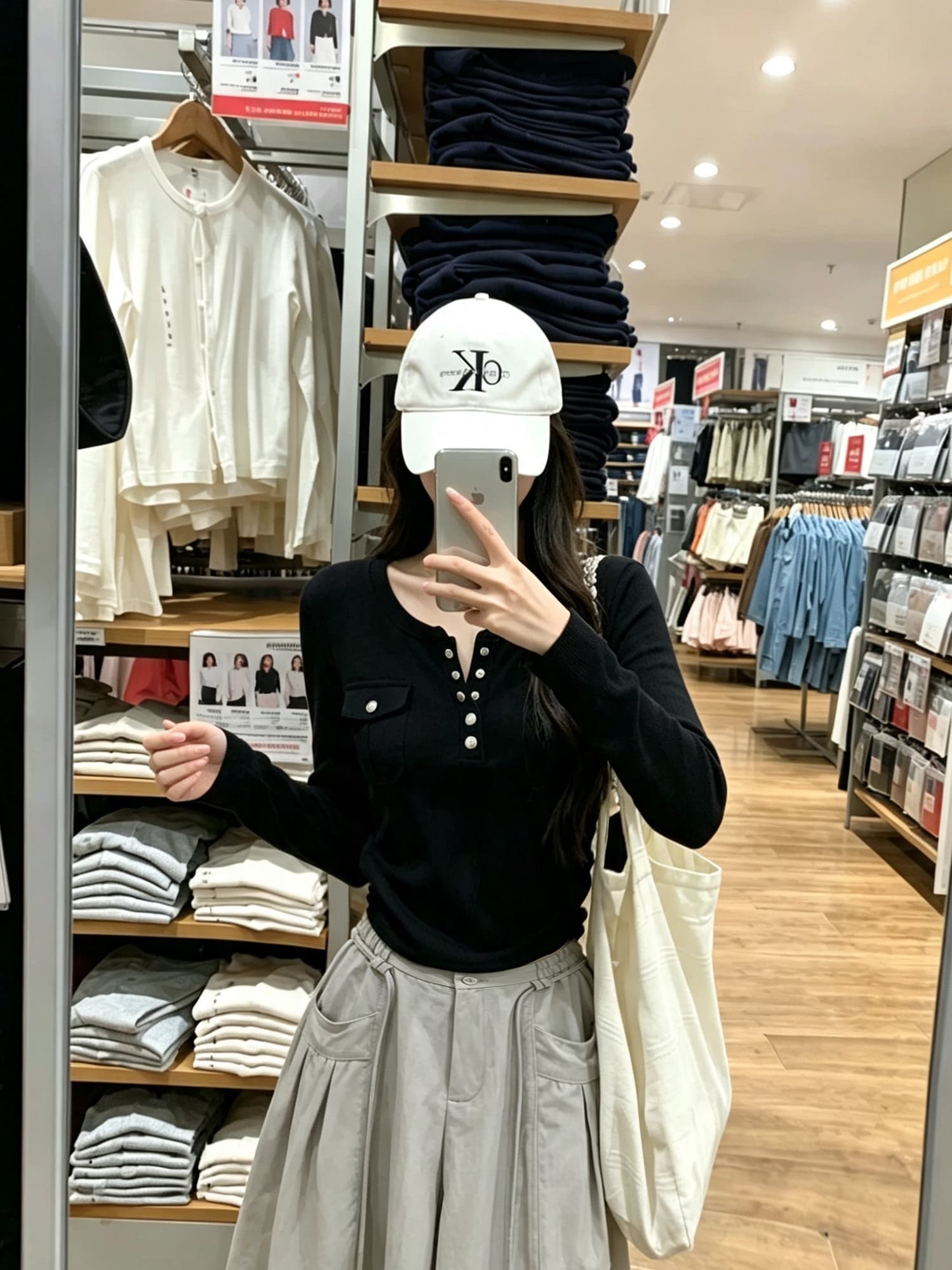 실사 정가 겨울 새로운 한국 스타일 디자인 센스 몸매 가꾸기 슬림해 보이는 라운드 넥 만나는 긴팔 티셔츠 여성 상세 이미지 9