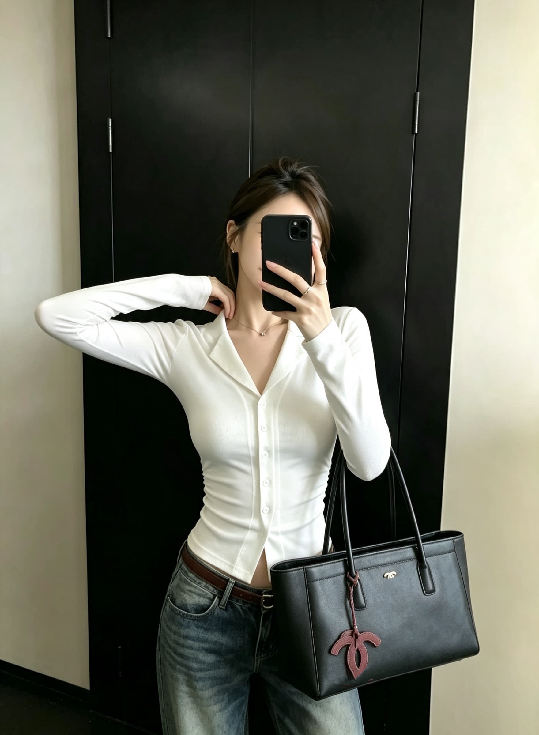 실사 정가 V넥 긴팔 니트 오픈 가디건 여성 가을 겨울 슬림해 보이는 인사이드 가져 가라. 만나는 맨위 스웨터 코트 상세 이미지 7