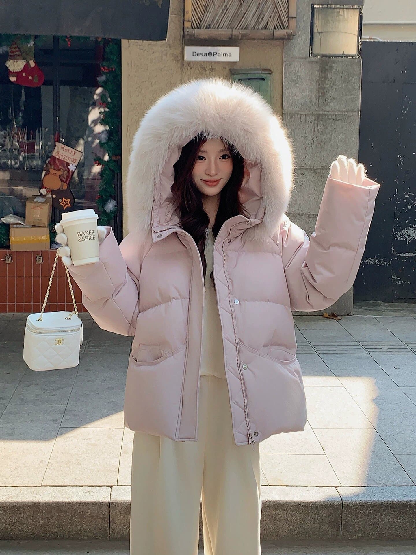 슈퍼 잘 생긴 아래 면화 의류 여성 겨울 2026 새로운 빅 사이즈 지방 mm 루즈핏 후드 두꺼운 쇼트 스타일 재킷 트렌디 이미지 5