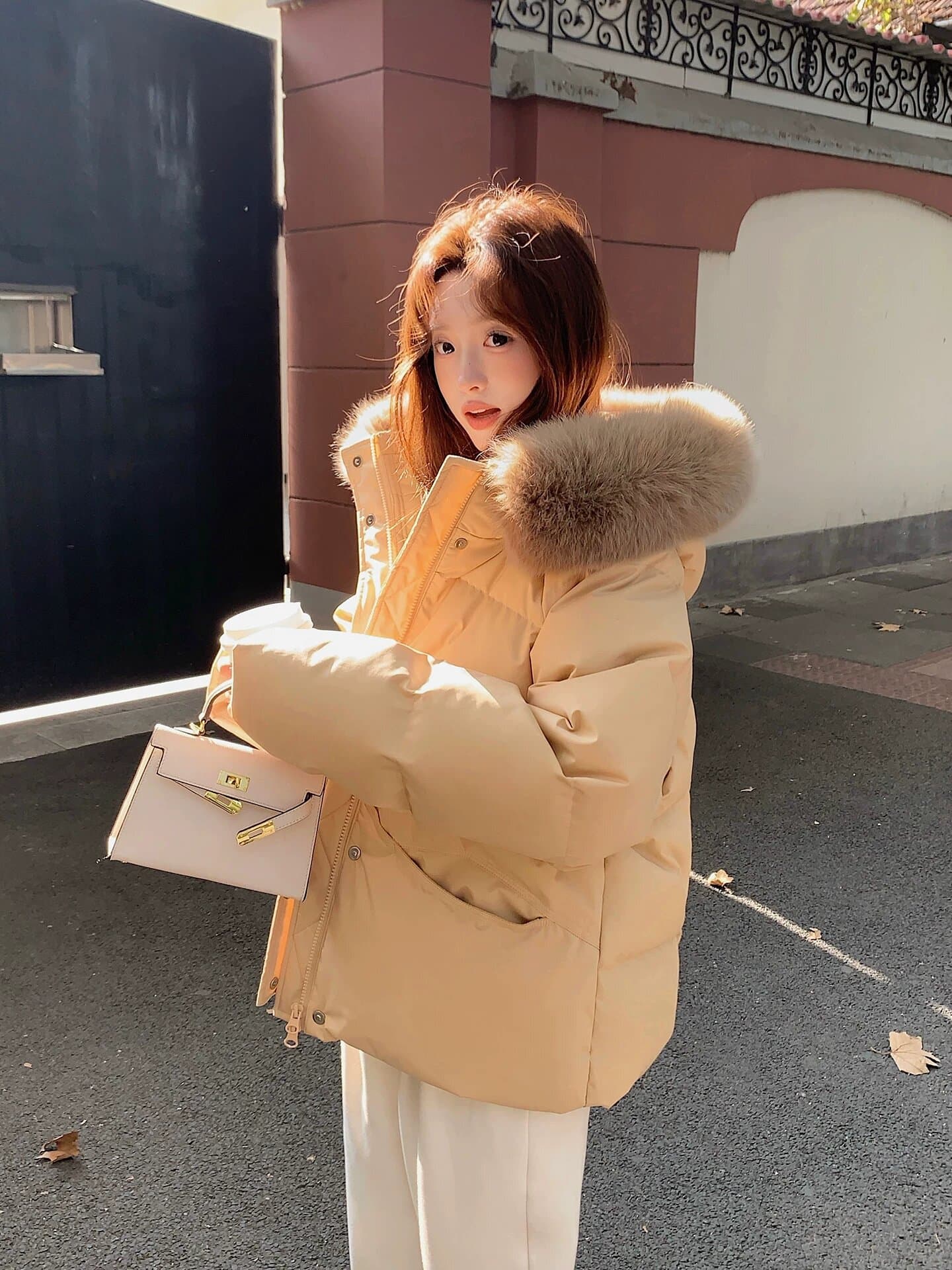 슈퍼 잘 생긴 아래 면화 의류 여성 겨울 2026 새로운 빅 사이즈 지방 mm 루즈핏 후드 두꺼운 쇼트 스타일 재킷 트렌디 이미지 4