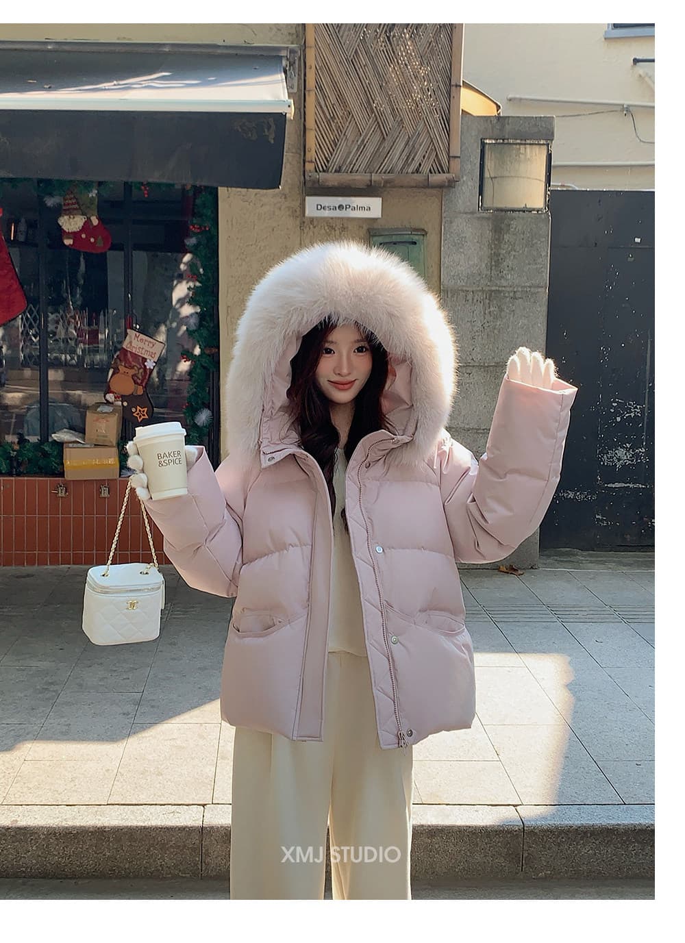 슈퍼 잘 생긴 아래 면화 의류 여성 겨울 2026 새로운 빅 사이즈 지방 mm 루즈핏 후드 두꺼운 쇼트 스타일 재킷 트렌디 상세 이미지 8