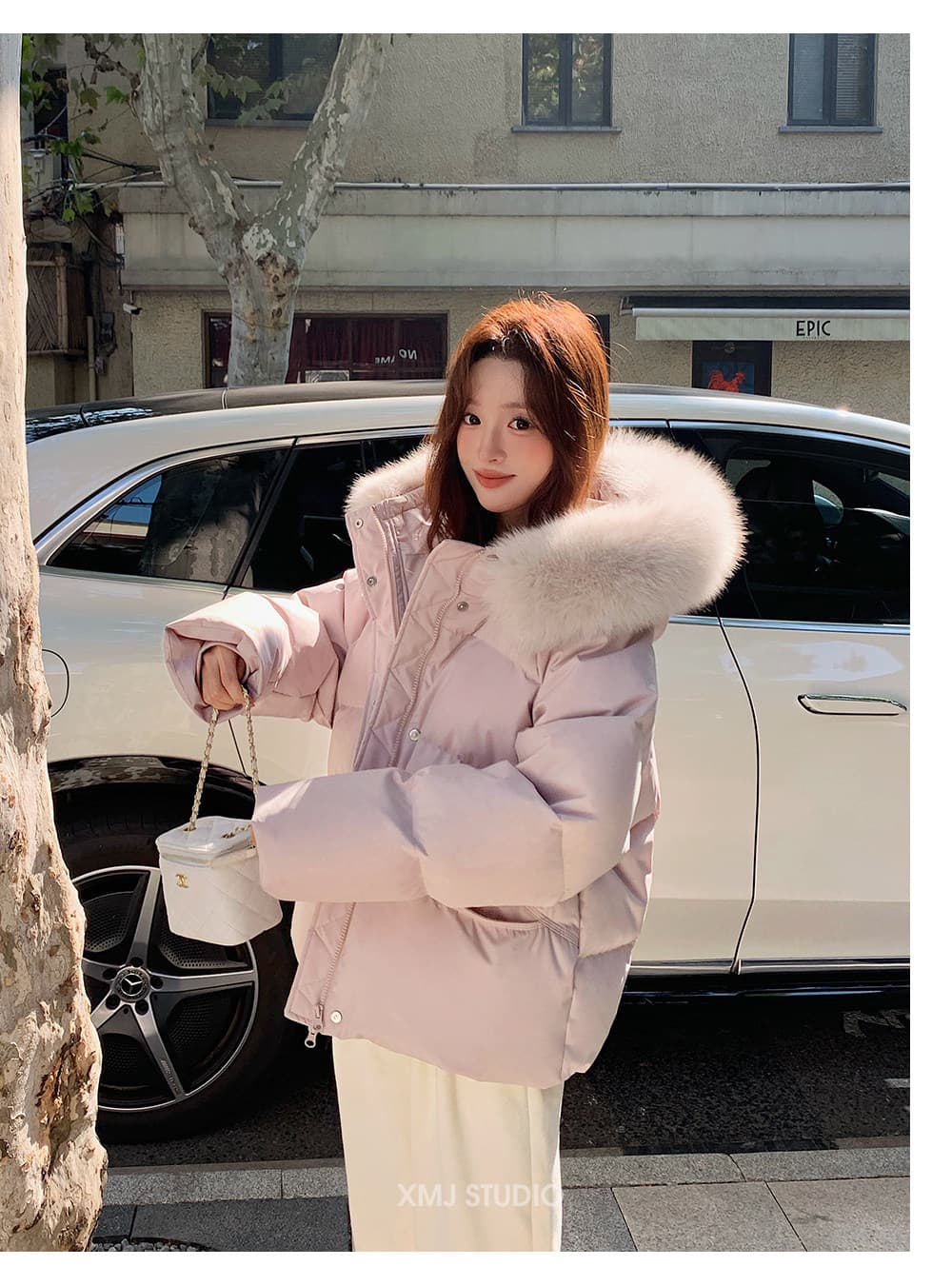 슈퍼 잘 생긴 아래 면화 의류 여성 겨울 2026 새로운 빅 사이즈 지방 mm 루즈핏 후드 두꺼운 쇼트 스타일 재킷 트렌디 상세 이미지 11