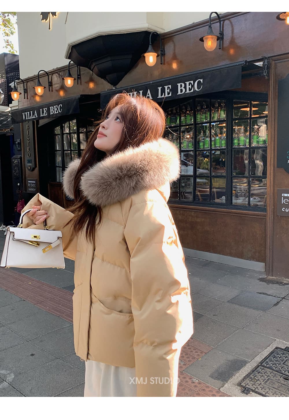 슈퍼 잘 생긴 아래 면화 의류 여성 겨울 2026 새로운 빅 사이즈 지방 mm 루즈핏 후드 두꺼운 쇼트 스타일 재킷 트렌디 상세 이미지 26