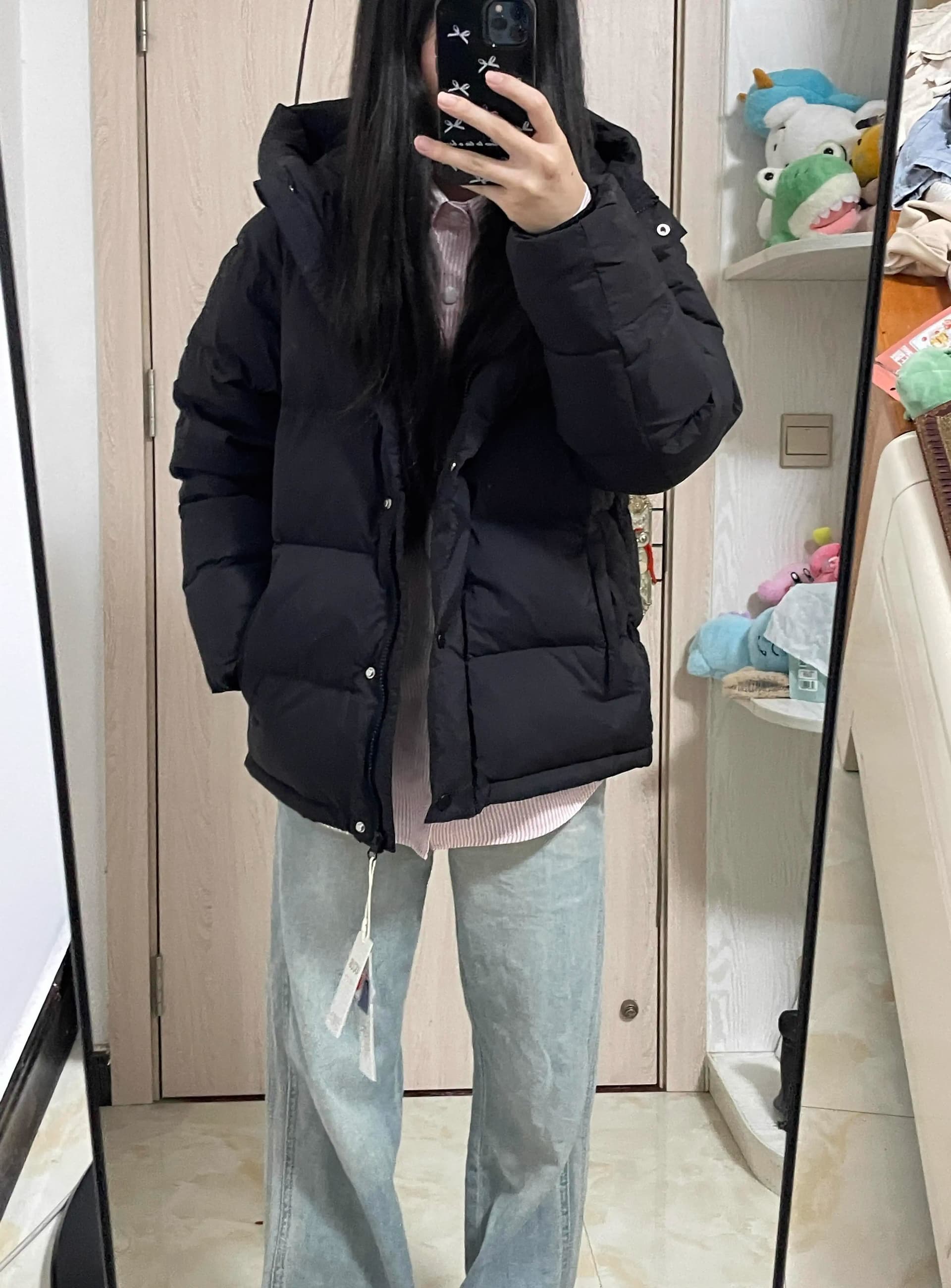 슈퍼 잘 생긴 작은 키 다운 재킷 여성 짧은 2026 새로운 학원 스타일 면 의류 두꺼운 패딩 재킷 겨울 재킷 상세 이미지 24