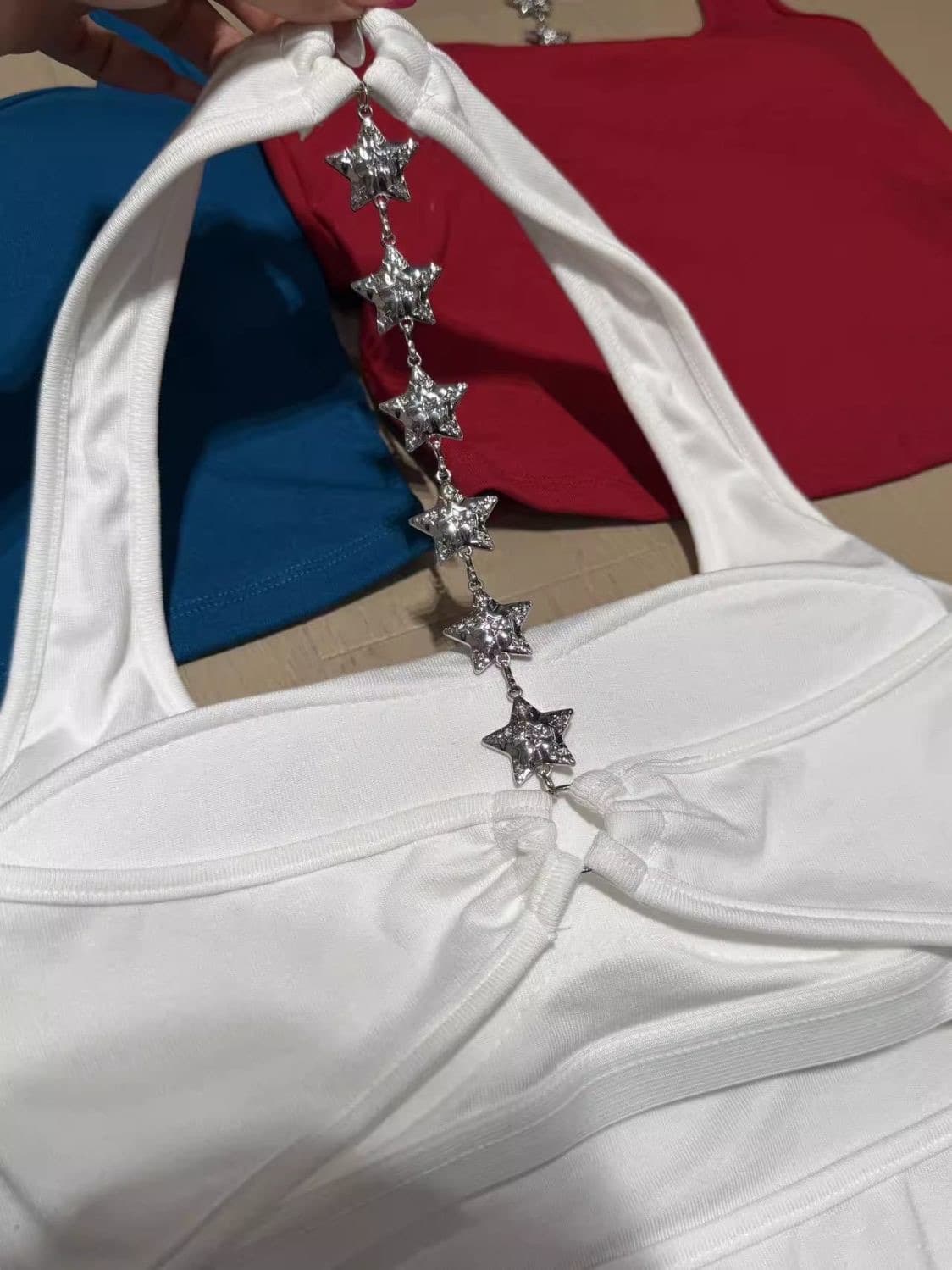 행침 목 백리스 섹시함 캐미솔 여름 인사이드 가져 가라. 아름다움 뒤로 브래지어 하나 벨트 가슴 패드 민소매 맨위 상세 이미지 15
