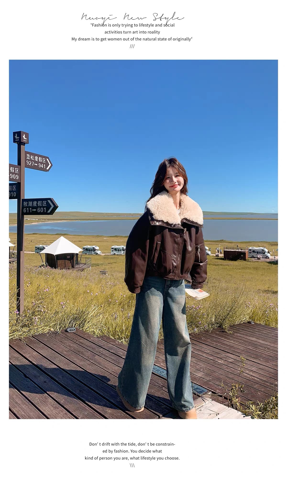 한 부서 큰 모피 칼라 pu 가죽 다운 재킷 여성 2026 겨울 쇼트 스타일 루즈핏 두꺼운 오토바이 가죽 재킷 재킷 상세 이미지 22