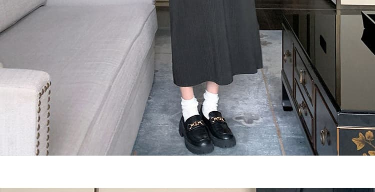 대 물품 가을 새로운 미니멀리즘 디자인 센스 작은 대중 가죽 베스트 빛 럭셔리 후드티 드레스 임산부 투피스 세트 상세 이미지 20