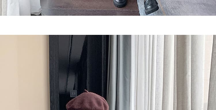 대 물품 가을 새로운 미니멀리즘 디자인 센스 작은 대중 가죽 베스트 빛 럭셔리 후드티 드레스 임산부 투피스 세트 상세 이미지 52