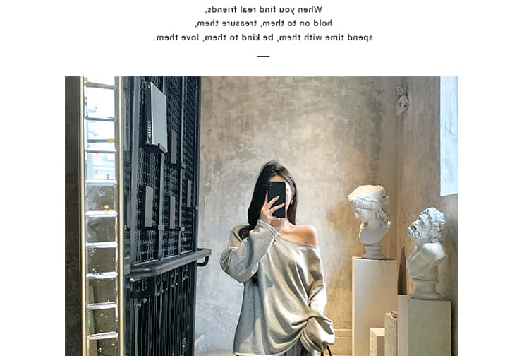 대 물품 한 부서 디자인 센스 임산부 세트 봄 가을 비스듬한 어깨 의류 느긋한 캐주얼 임산부 스트레이트 팬츠 투피스 세트 상세 이미지 31