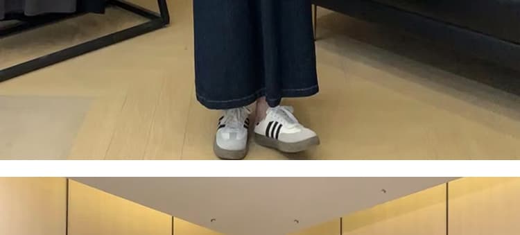 대 물품 가을 겨울 두꺼운 데님 조끼 원피스 니트 스웨터 맨위 루즈핏 슬림해 보이는 임산부 투피스 세트 상세 이미지 45
