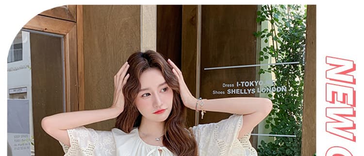 대 물품 여름 새로운 패션 품격 루즈핏 레이스 맨위 휴식 센스 꽃밭 와이드 레그 팬츠 임산부 투피스 세트 상세 이미지 4