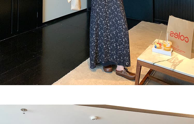 새로운 임산부 투피스 세트 여름 라운드 넥 티셔츠 꽃무늬 슬립 드레스 상세 이미지 54