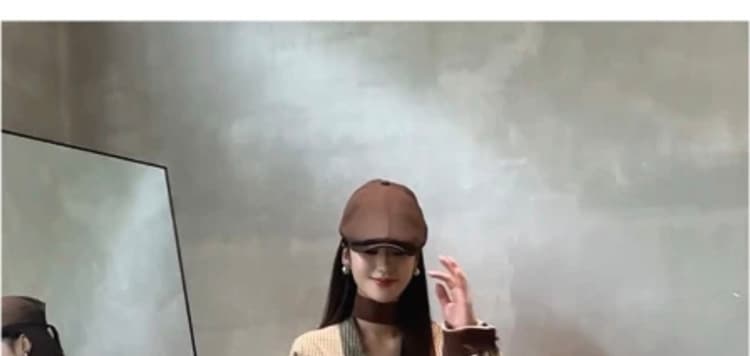 가을 새로운 항구 바람 레트로 체크무늬 세트 루즈핏 슬림해 보이는 다용도 셔츠 스카프 반신 스커트 임산부 3종 세트 상세 이미지 29