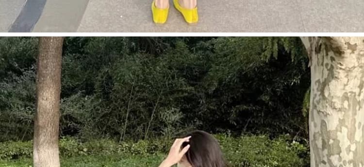 지금 임산부 여름 드레스 패션 새로운 표지 배 민소매 인형 셔츠 맨위 품격 슬림해 보이는 반신 스커트 투피스 세트 상세 이미지 22