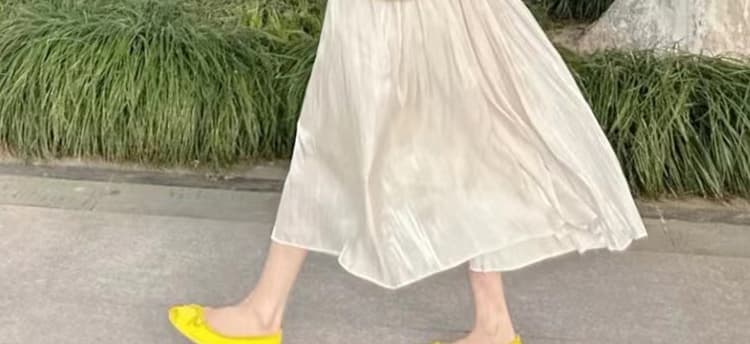 지금 임산부 여름 드레스 패션 새로운 표지 배 민소매 인형 셔츠 맨위 품격 슬림해 보이는 반신 스커트 투피스 세트 상세 이미지 24