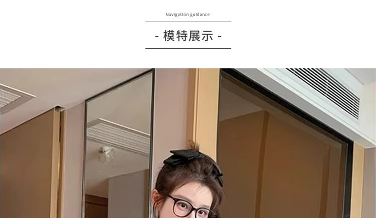 지금 출산 착용 봄과 가을 작은 키 소금 부서 착용 가져 가라. 도트 무늬 풀오버 니트 스웨터 패키지 팔 치마 투피스 세트 상세 이미지 20