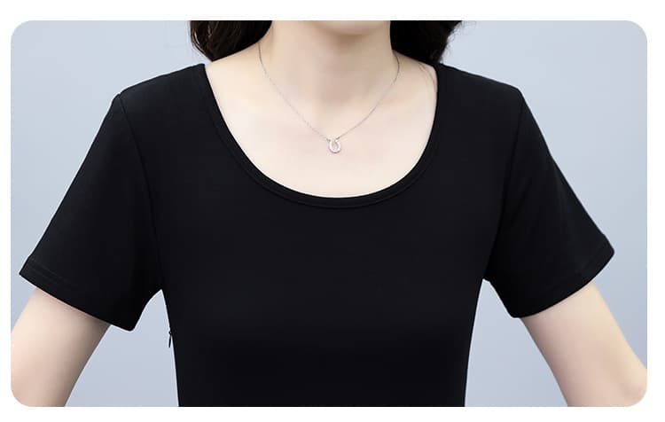 광저우 열세 개 드레스 여름 새로운 폭발 빅 사이즈 품격 슬림해 보이는 페이크 레이어드 패치워크 도트 무늬 길다 치마 상세 이미지 25