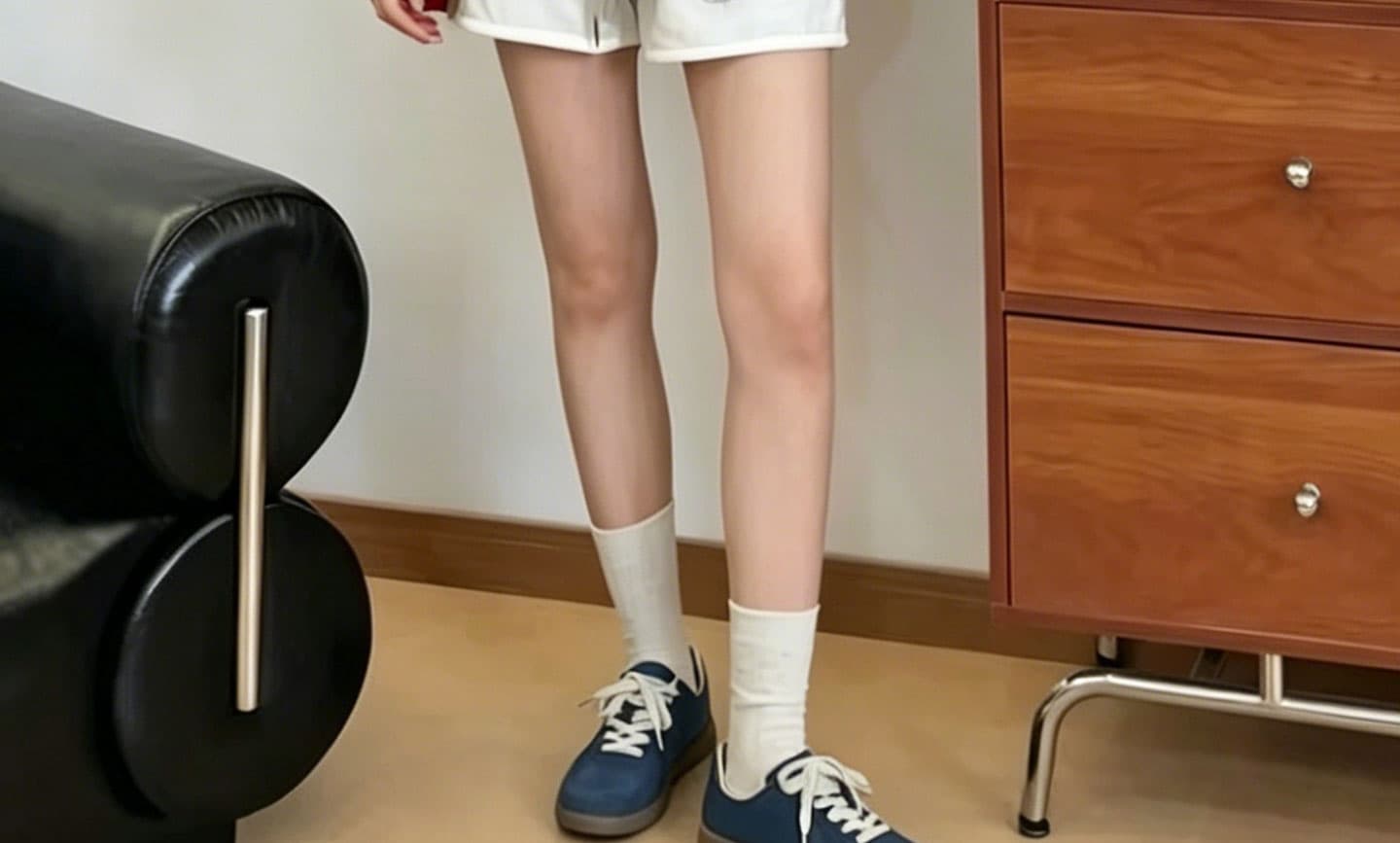 임산부 한국 스타일 세트 여성 V넥 숄 작은 대중 맨위 관대 한 점잖은 착용 가져 가라. 반바지 트렌디 세트 상세 이미지 25