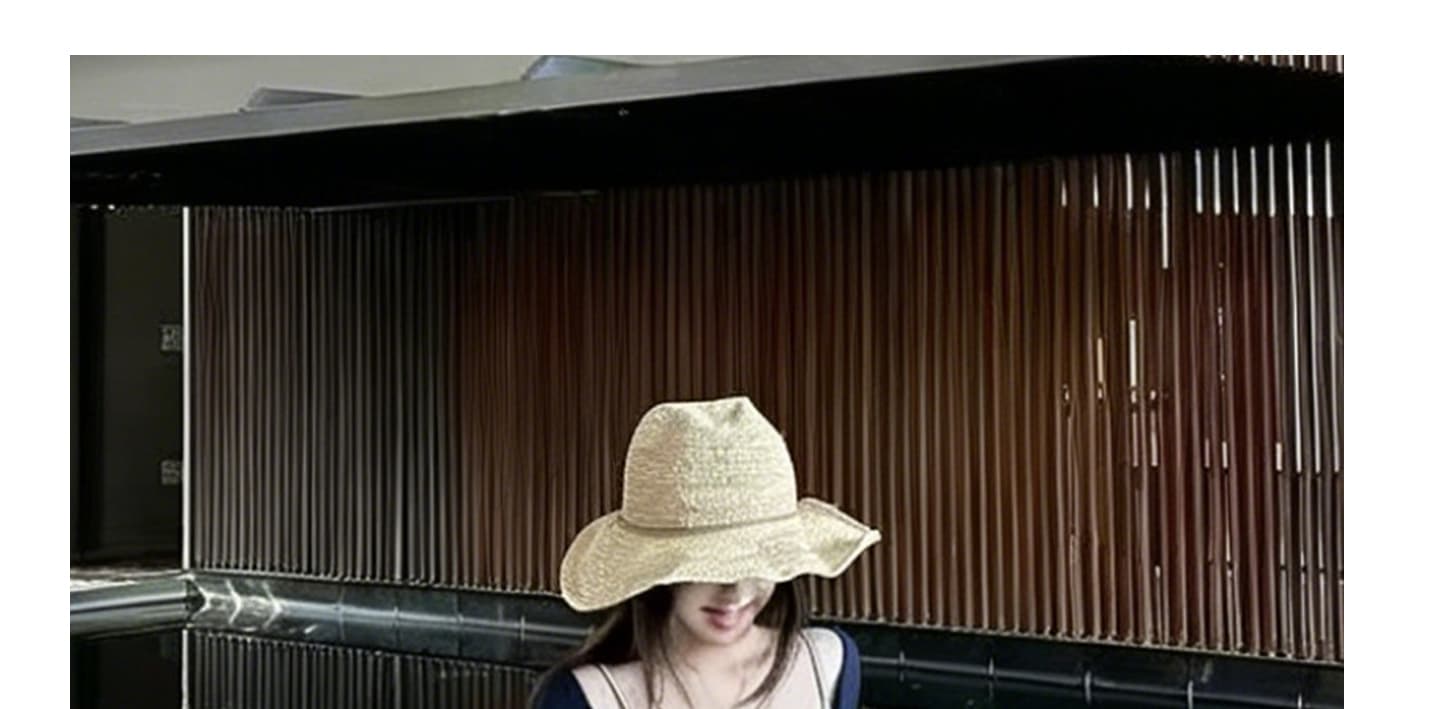 지금 가을 빅 사이즈 출산 착용 배색 핀 스트라이프 슬립 드레스 캐주얼 긴팔 오픈 가디건 세트 상세 이미지 30