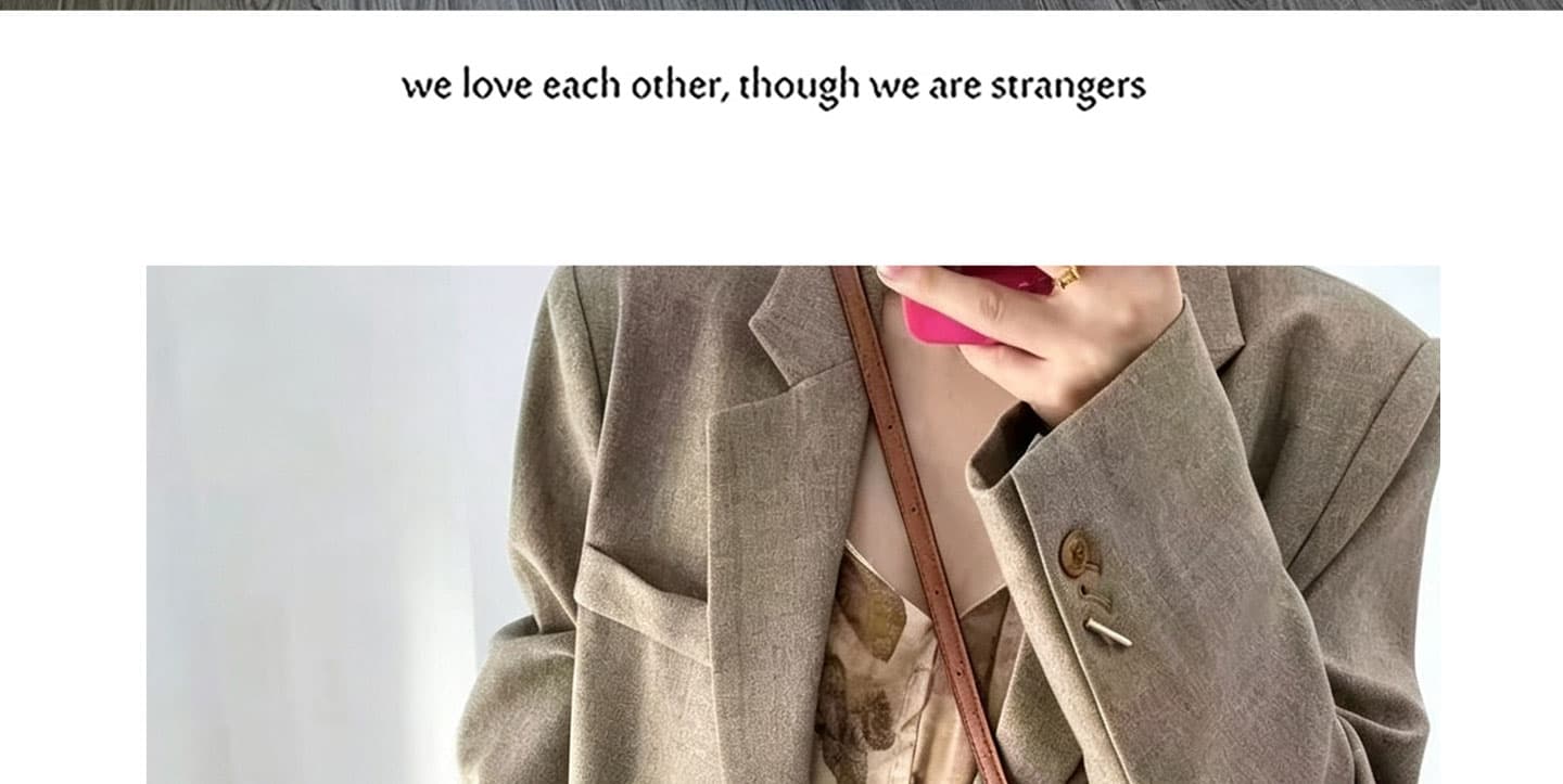 실사 패션 가을 겨울 고급 센스 폴로 칼라 긴팔 블레이저 레트로 프린트 슬립 점프 슈트 치마 세트 상세 이미지 18