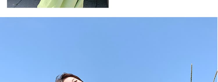 지금 2026 새로운 출산 착용 여름 드레스 패치워크 레이스 반팔 맨위 반신 치마 세트 상세 이미지 30