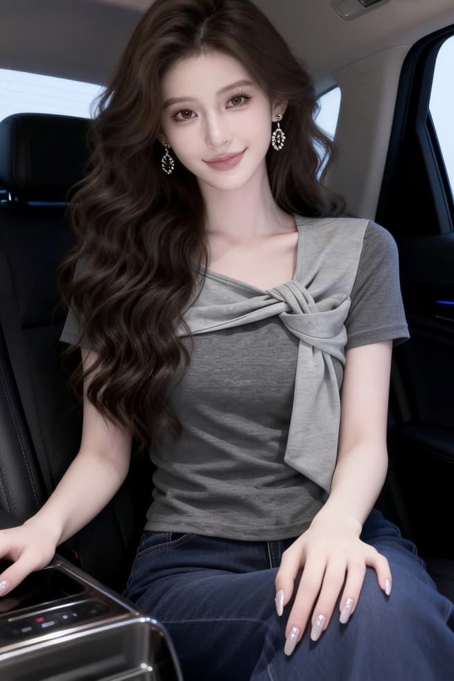 한국 스타일 소녀 센스 외국 가스 품격 몸매 가꾸기 슬림해 보이는 다용도 반팔 비스듬한 칼라 배색 스트랩 Chic 티셔츠 맨위 여성 이미지 5