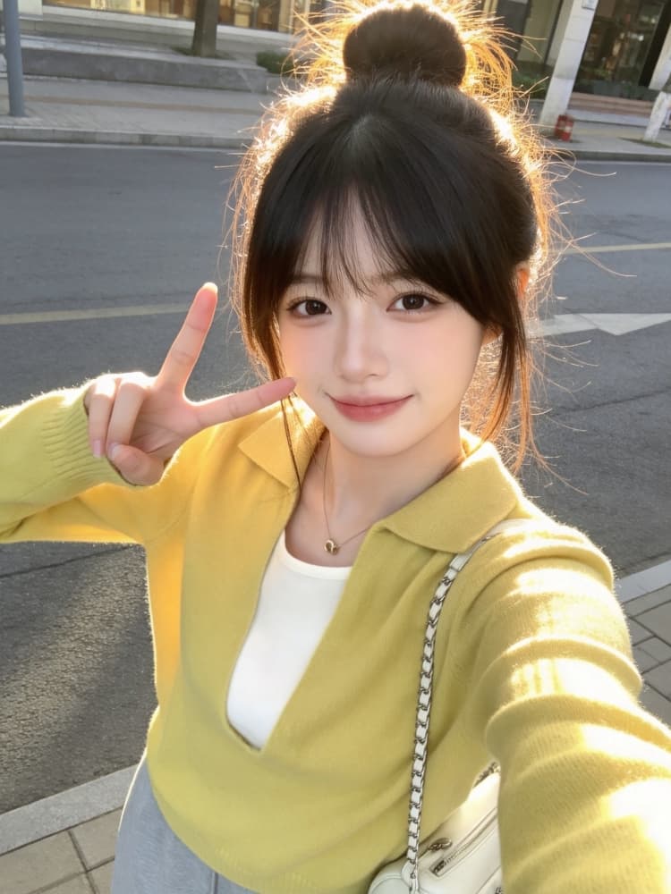 고급 센스 페이크 레이어드 폴로 칼라 스웨터 여자 2026 가을 겨울 디자인 센스 자이언트 잘 생긴 POLO 칼라 니트 스웨터 맨위 트렌디