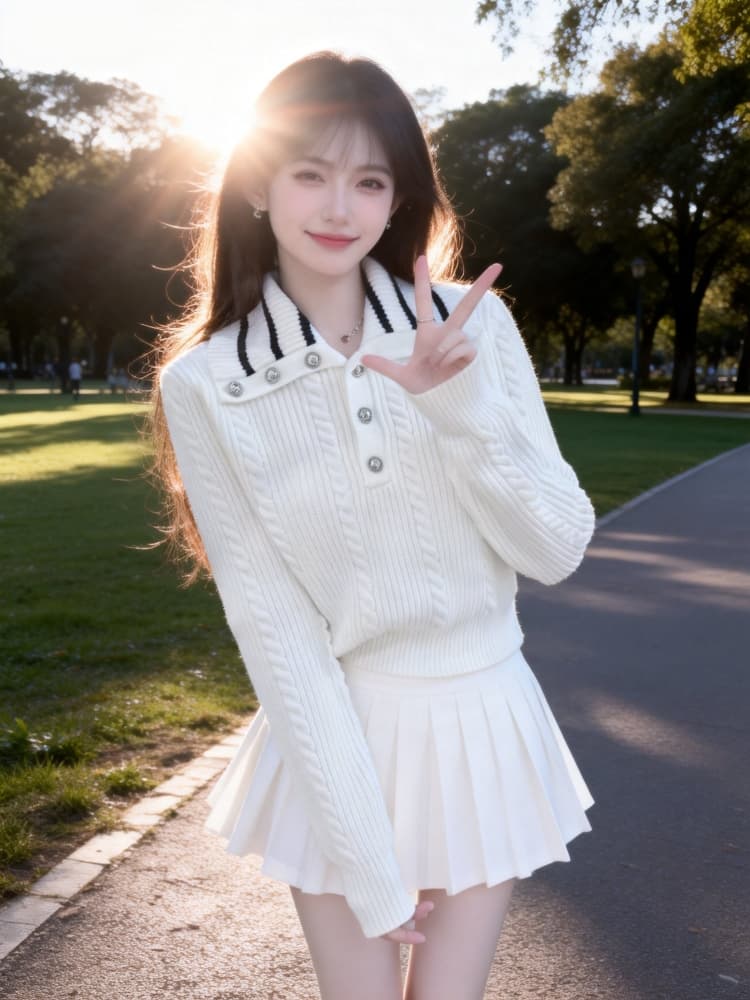 착용 가져 가라. 전체 집합 소금 부서 연령 감소 스웨터 반신 스커트 투피스 세트 가을 겨울 2026 새로운 부드러운 찹쌀 니트 세트 여성